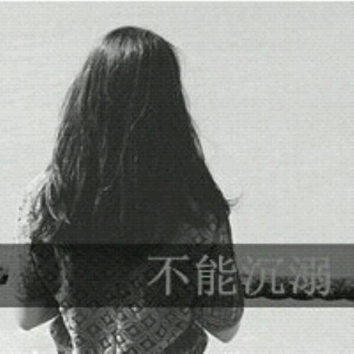 伤感女背影头像，带字伤感qq头像女生简约背影设计-45