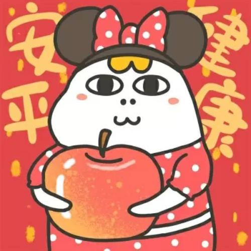 高清新年头像图片小刘鸭系列，给你的新年更多创意选择-11