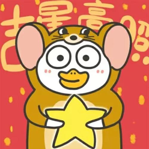 高清新年头像图片小刘鸭系列，给你的新年更多创意选择-14