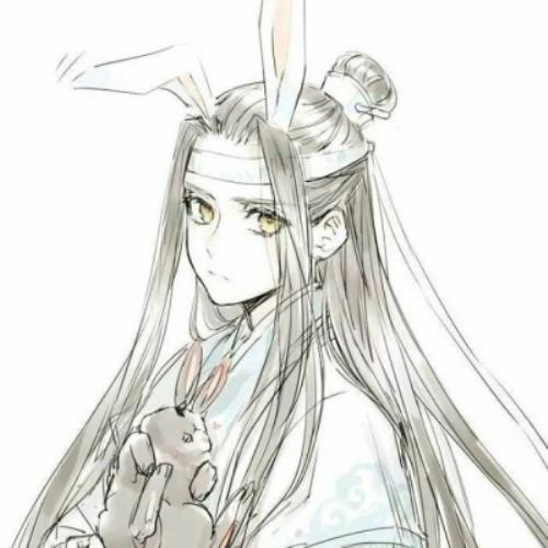 魔道祖师Q版情头两张，原创魔道祖师情侣头像，魔道祖师Q版人物头像分享-14