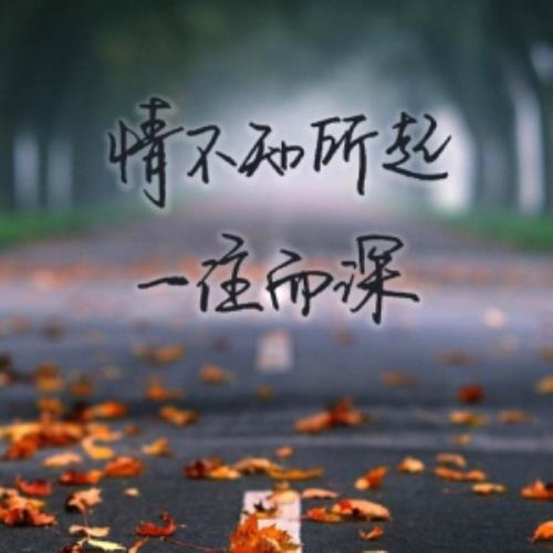 高清唯美风景微信头像带字大全，好看风景微信头像带字推荐-1