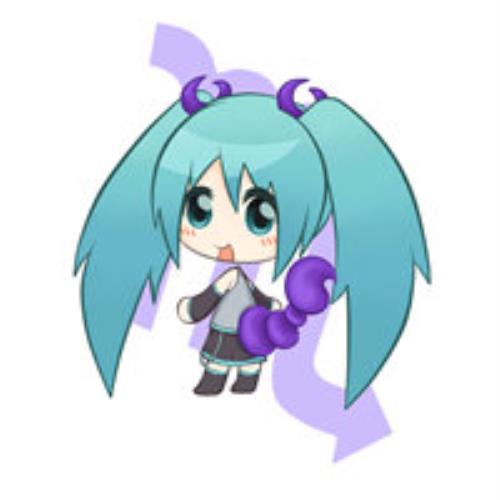 超萌Q版初音未来星座头像图片，可爱的Q版初音未来星座头像图片制作-10