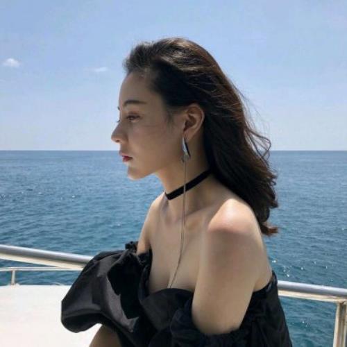 高清海边美女微信头像图片，迷人的海边美女头像推荐-10