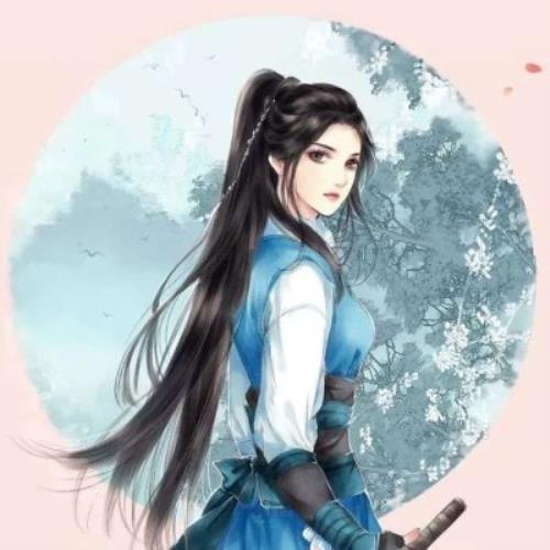 古风风格的中式动漫女头图片，古风风格中式动漫女头插画欣赏-2