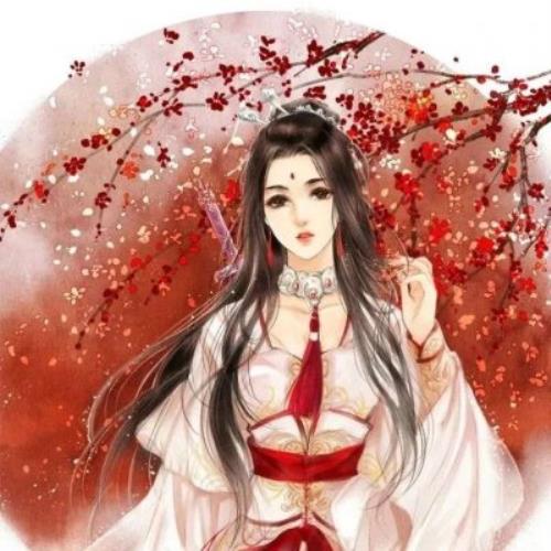 古风风格的中式动漫女头图片，古风风格中式动漫女头插画欣赏-6