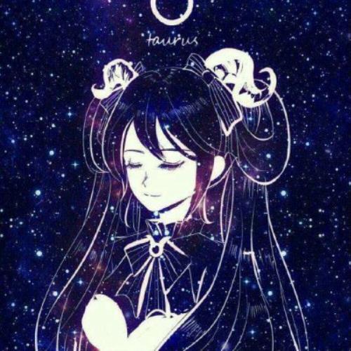 12星座女生头像图片，梦幻星空系列星座图，星座头像素材分享-11