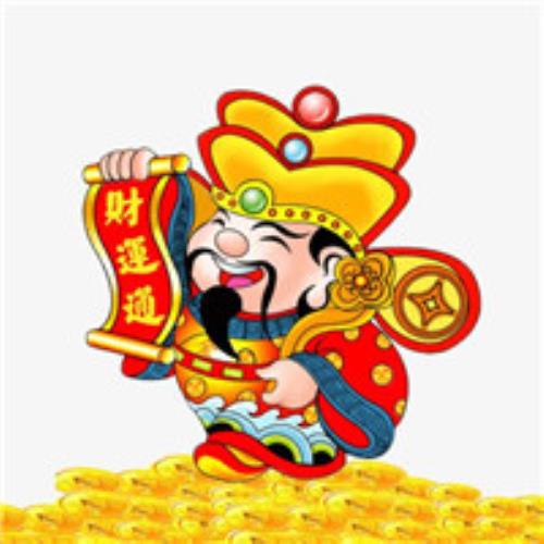 财神爷头像图片大全，全网最受欢迎的财神爷图片，微信财神爷图片分享-8