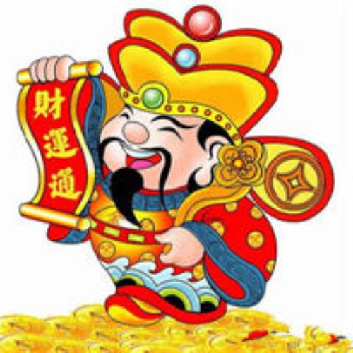 财神爷头像图片大全，全网最受欢迎的财神爷图片，微信财神爷图片分享-23