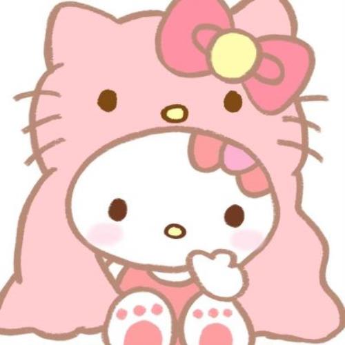 粉色hellokitty头像图片，可爱三丽鸥hellokitty头像下载-3