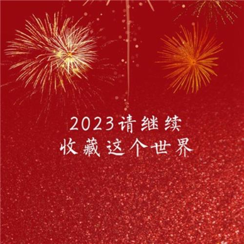 2024年红色新年烟花好运头像图片，过年烟花图片分享-24