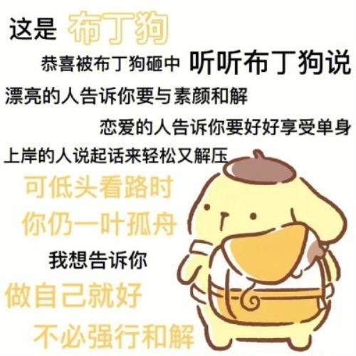 可爱三丽鸥文字头像图片，哪些人适合使用可爱系列文字头像造型-5