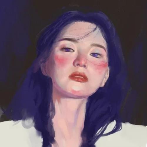 超酷动漫插画：超炫女生头像图片大全-1