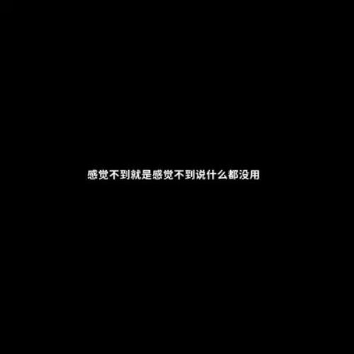 治愈系微信头像图片，白底黑字文字哲理图片头像制作-14