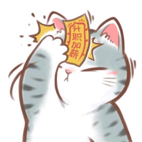 萌萌哒猫咪头像图片，可爱转运符头像萌萌哒猫咪头像-5