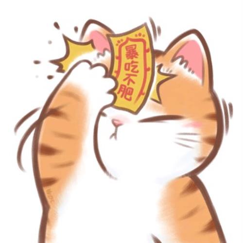 萌萌哒猫咪头像图片，可爱转运符头像萌萌哒猫咪头像-8